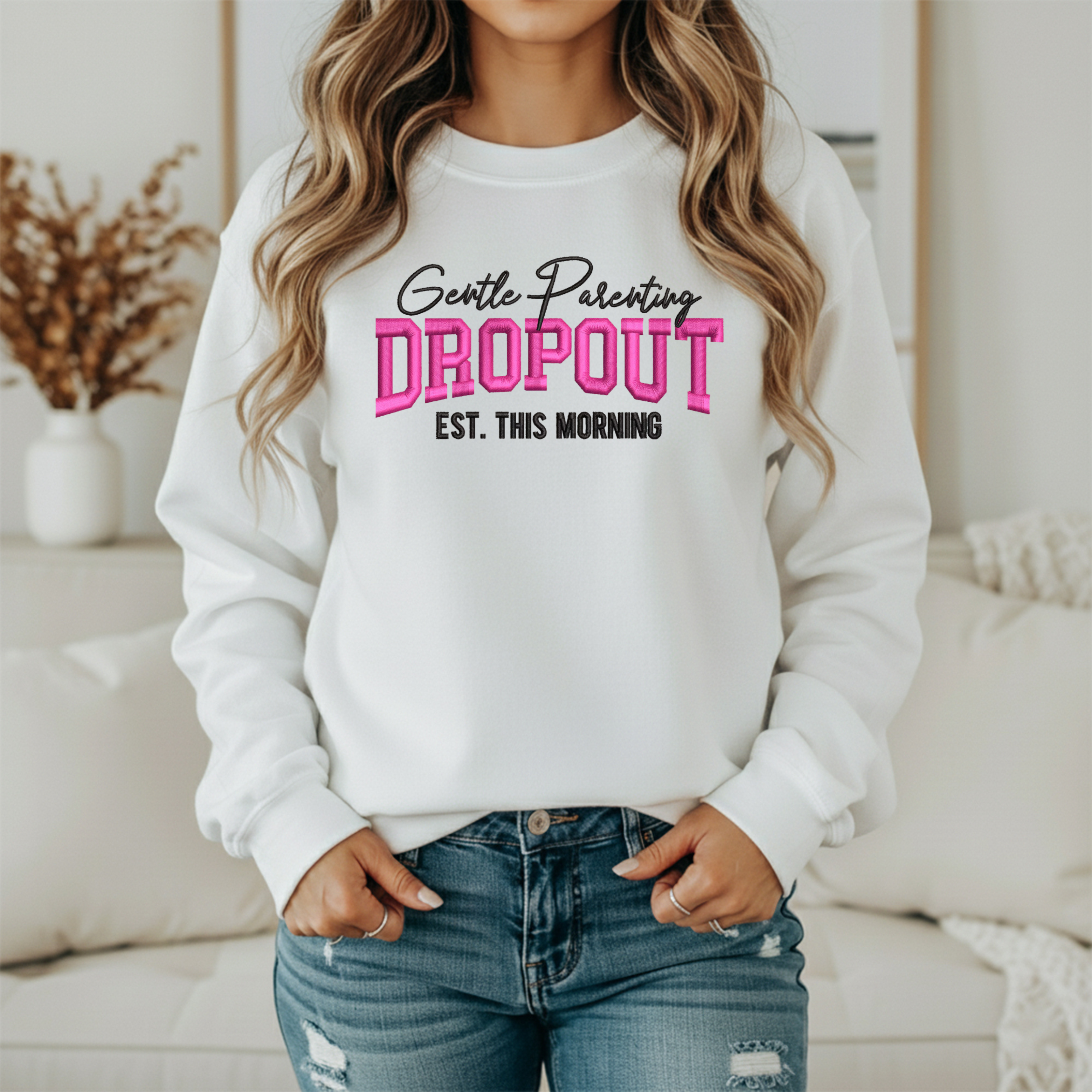 Gentle parenting dropout sweatshirt