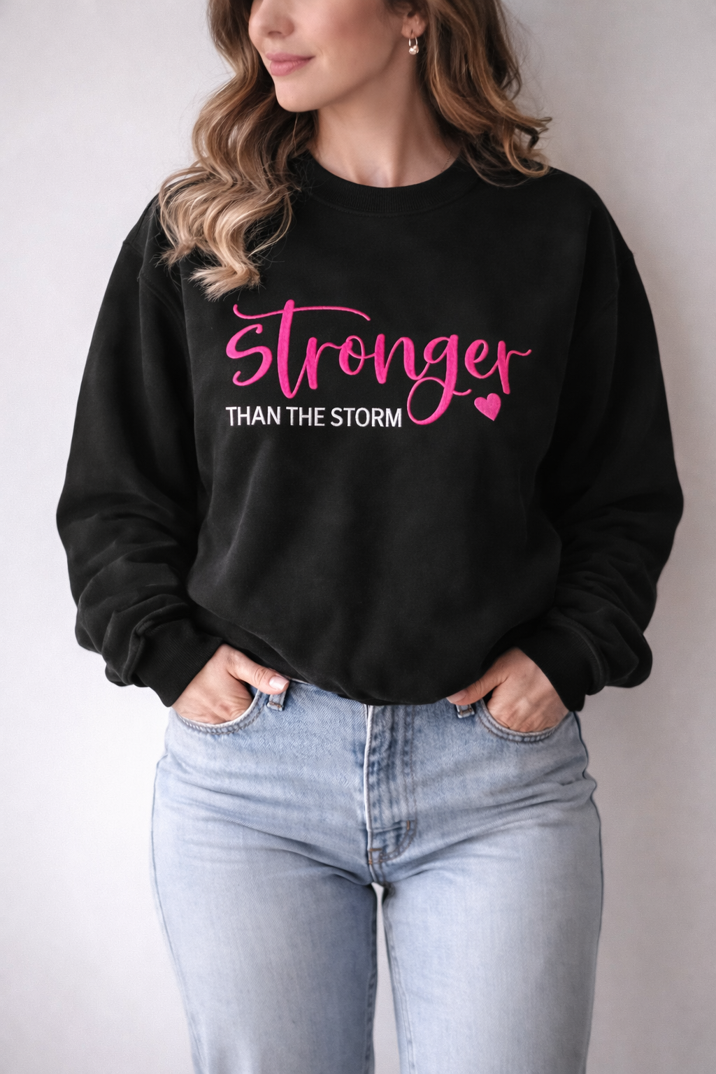 Stronger than the storm sweatshirt