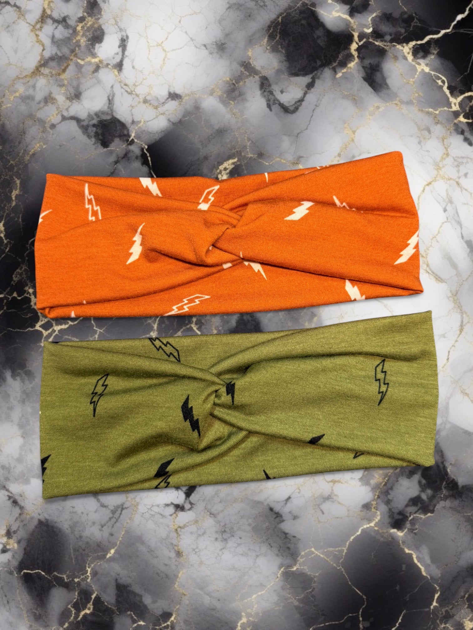 Lightning twist headband