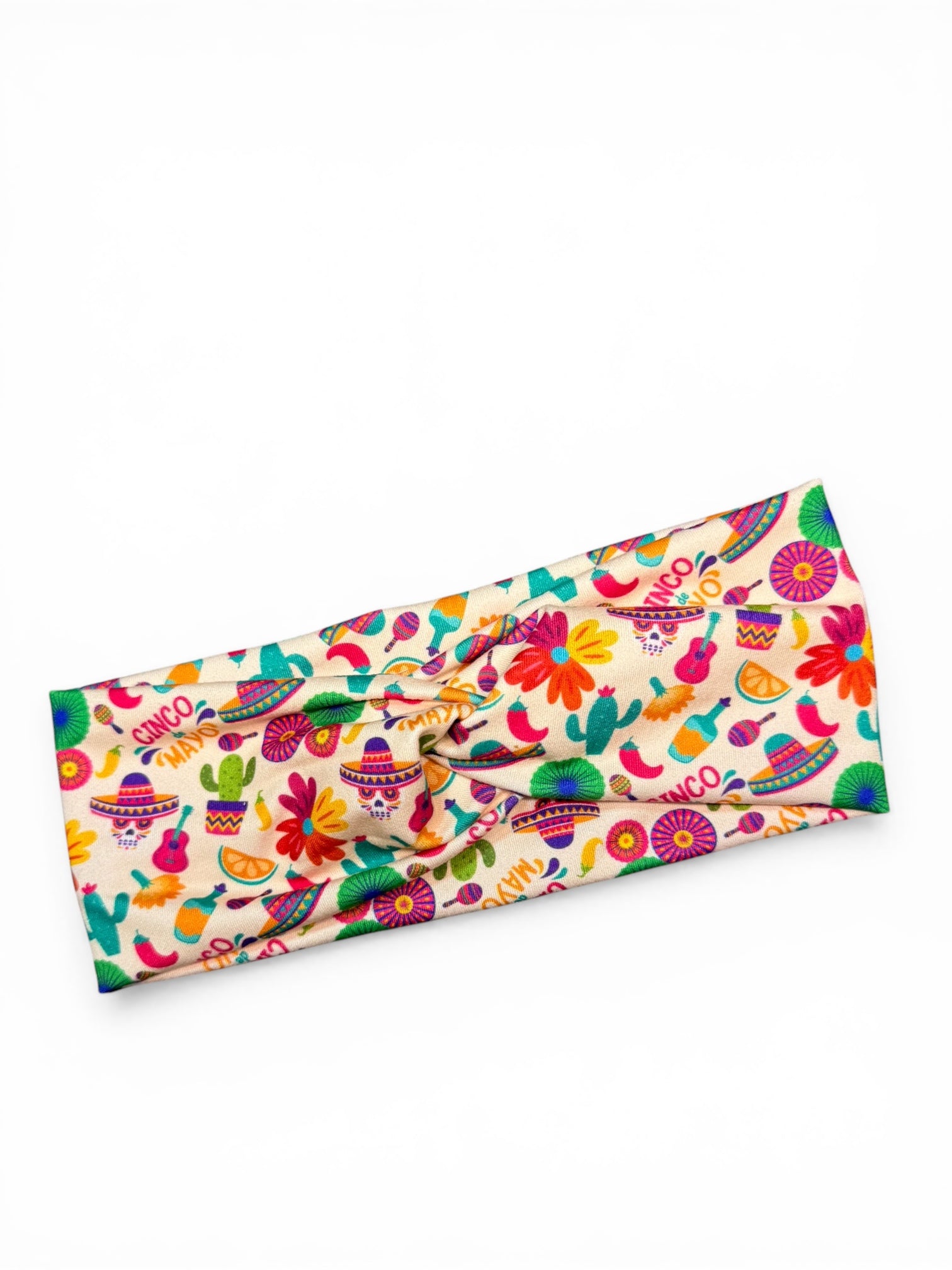 Cinco de Mayo twist headband